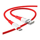 USB кабель Hoco X70, microUSB, 1 м., червоний