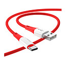 USB кабель Hoco X70, Type-C, червоний, 1 м.