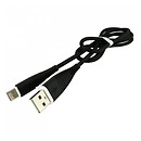 USB кабель WALKER C550, Type-C, чорний
