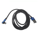 USB кабель Baseus CAMMVP-B03, microUSB, 2,0 м., синій