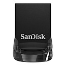 USB Flash SanDisk Ultra Fit, 16 Гб., чорний