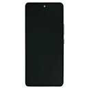 Дисплей (экран) Samsung A536 Galaxy A53 5G, original (100%), с сенсорным стеклом, с рамкой, белый