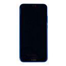 Дисплей (экран) Huawei Nova 5i / Nova 6SE / Nova 7i / P20 Lite 2019 / P40 Lite, original (PRC), с сенсорным стеклом, с рамкой, синий