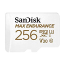 Карта памяти microSDXC SanDisk Max Endurance V30 UHS-1 U3, 256 Гб.