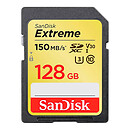 Карта пам'яті SDXC SanDisk Extreme 4K V30 UHS-1 U3, 128 Гб.
