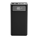 Портативная батарея (Power Bank) XO PR125 Digital Display, 50000 mAh, черный