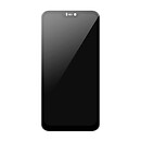 Дисплей (екран) OnePlus 6, з сенсорним склом, з рамкою, Amoled, чорний
