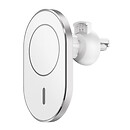 Беспроводное ЗУ Wiwu Liberator Magnetic Wireless Charger, серебряный