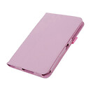 Чохол книжка) Samsung P3100 Galaxy Tab 2 / P3110 Galaxy Tab 2 / P6200 Galaxy Tab 7.0 Plus / P6210 Galaxy Tab 7.0 Plus, Leather Case, рожевий