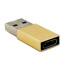 Адаптер, USB, Type-C, жовтий