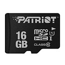 Карта пам'яті Patriot MicroSDHC, 16 Гб.