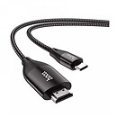 USB кабель Hoco UA16, Type-C, HDMI, 2.0 м., серый