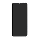 Дисплей (екран) Samsung A127 Galaxy A12, high quality, з рамкою, з сенсорним склом, чорний