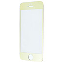 Захисне скло Apple iPhone 5 / iPhone 5C / iPhone 5S / iPhone SE, Diamond, 2.5D, золотий