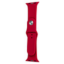 Ремешок Apple Watch 38 / Watch 40, Sport Band, красный