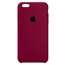 Чохол (накладка) Apple iPhone 6 / iPhone 6S, Original Soft Case, бордовий
