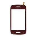Тачскрин (сенсор) Samsung S6310 Galaxy Young / S6312 Galaxy Young Duos, красный