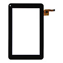 Тачскрин (сенсор) под китайский планшет Prestigio Multipad PMP3670B / PMT3677 WI, черный, 111 х 187 мм., 4.0, 7.0 inch
