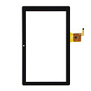 Тачскрин (сенсор) под китайский планшет GoClever TERRA 101, QSD E-C10037-02, черный, 150 х 252 мм., 10.1 inch