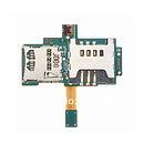 Шлейф Samsung I9003 Galaxy S, с разъемом на sim карту, с разъемом на карту памяти