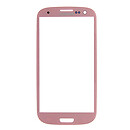 Стекло Samsung I747 Galaxy S3 / I9300 Galaxy S3 / I9300i Galaxy S3 / I9301 Galaxy S3 Neo / I9305 Galaxy S3 Lte / R530 Galaxy S3, розовый