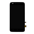 Дисплей (экран) Lenovo A398t Plus, с сенсорным стеклом, черный