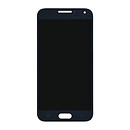 Дисплей (экран) Samsung E500H Galaxy E5 Duos, с сенсорным стеклом, синий