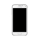 Дисплей (экран) Samsung G800F Galaxy S5 mini, белый, с сенсорным стеклом