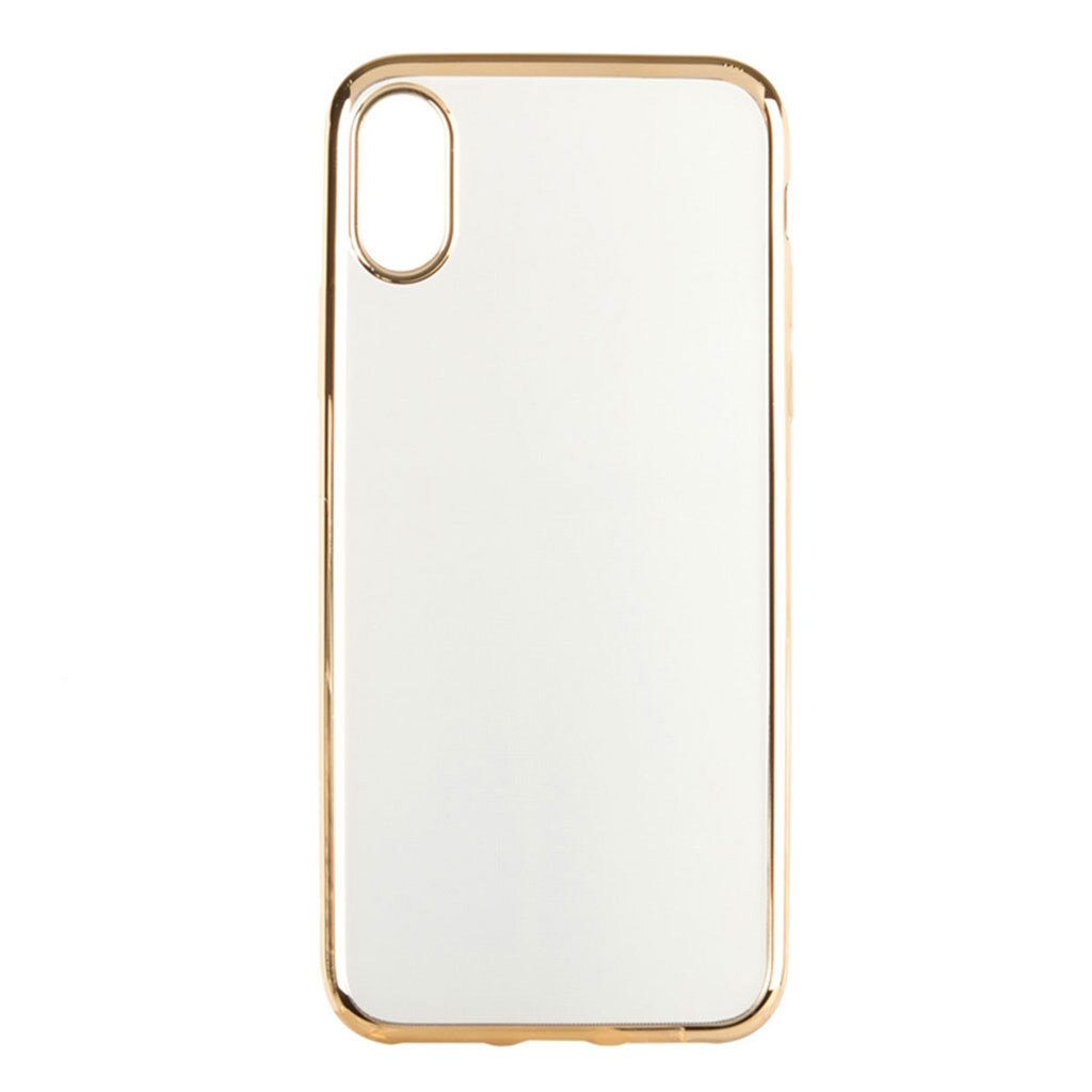 Clear gold. Iphone x/XS накладка Shini Series Clear/Black.