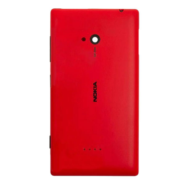 Задня кришка Nokia Lumia 720, High quality, Червоний - № 1