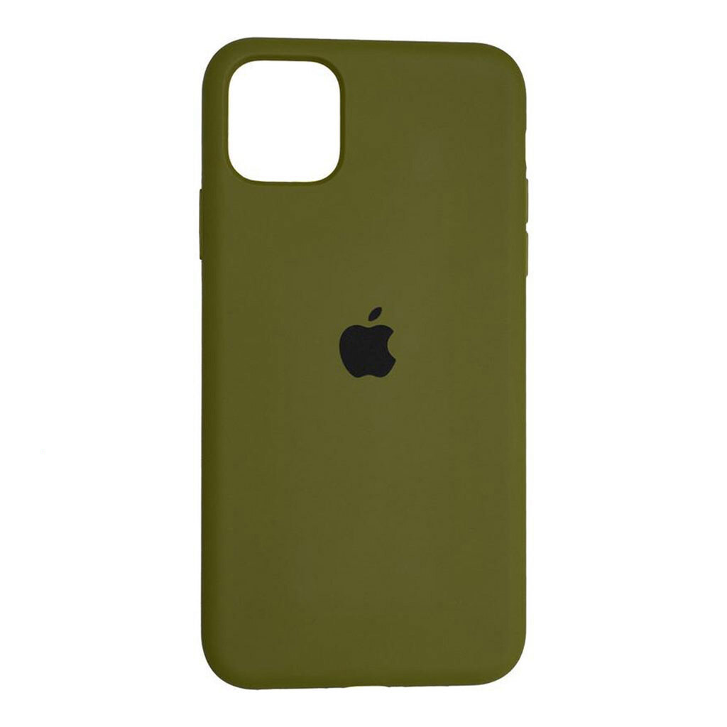 Чехол (накладка) Apple iPhone 12 / iPhone 12 Pro, Original Soft Case, Темно Зеленый, Зеленый - № 1 Чехол (накладка) Apple iPhone 12 / iPhone 12 Pro, Original Soft Case, Темно Зеленый, Зеленый - № 1