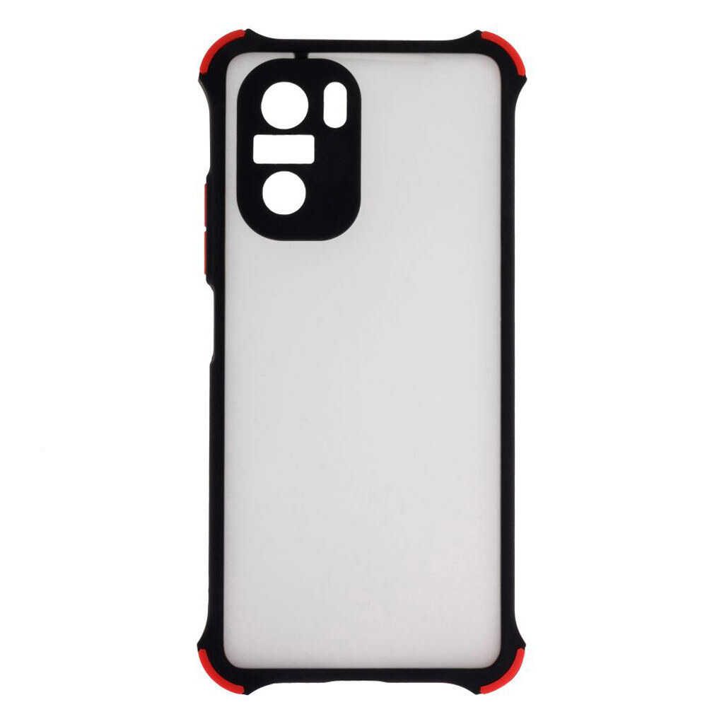 Чехол (накладка) Xiaomi Poco F3 / Redmi K40, Armor Frame, черный ...