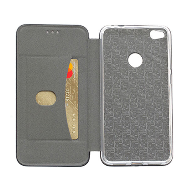 Чехол (книжка) Samsung A805 Galaxy A80, Premium Leather, Золотой ...