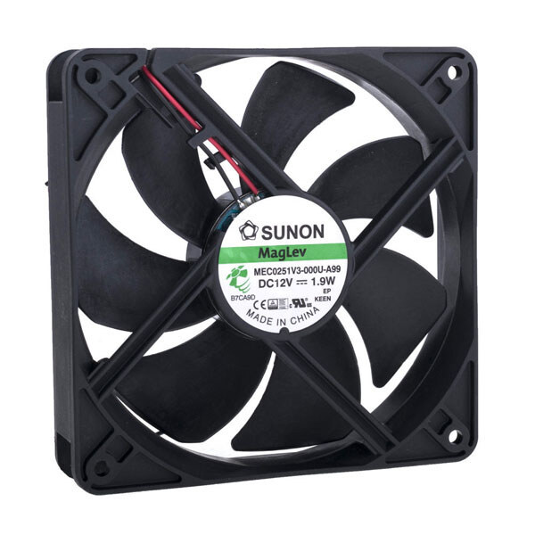 Вентилятор 120x120x25, 12V, (MEC0251V3-A99) - № 1 Вентилятор 120x120x25, 12V, (MEC0251V3-A99) - № 1