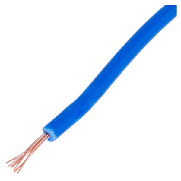Провод многожильный 0,12мм2 (7xD0,15мм, медь) синий, PVC (AVR0.12-7/0.15-CU-L) - № 1 Провод многожильный 0,12мм2 (7xD0,15мм, медь) синий, PVC (AVR0.12-7/0.15-CU-L) - № 1