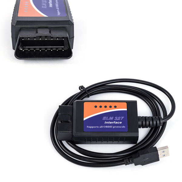 Автосканер ELM327 OBD SCAN USB - № 1