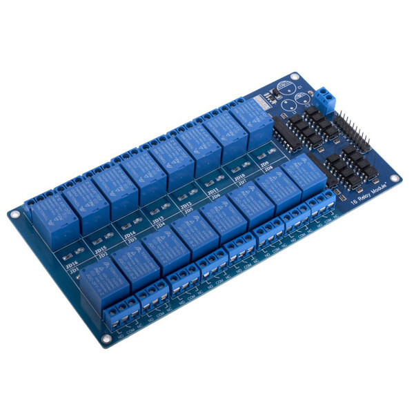 Модуль реле 16 каналів для Arduino 5VDC - № 1