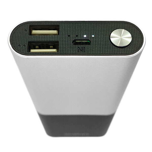Портативная батарея (Power Bank) Xipin X7 Plus, 10000 mAh, Серебряный - № 2 Портативная батарея (Power Bank) Xipin X7 Plus, 10000 mAh, Серебряный - № 2
