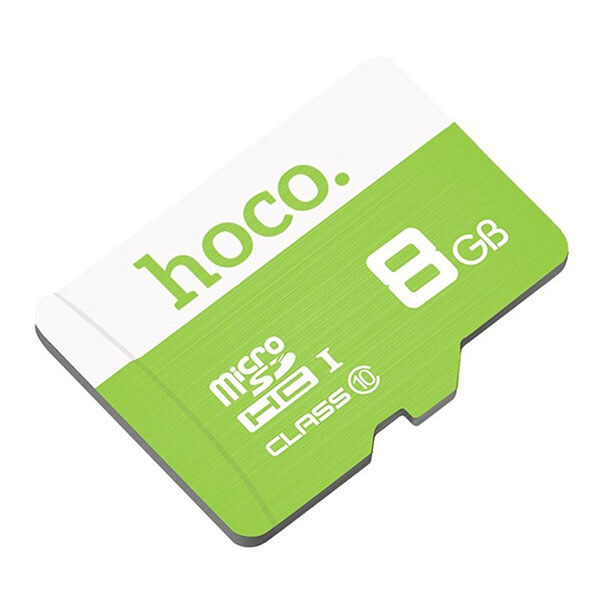 Карта пам'яті Hoco microSDHC, 8 Гб., Зелений - № 2 Карта пам'яті Hoco microSDHC, 8 Гб., Зелений - № 2