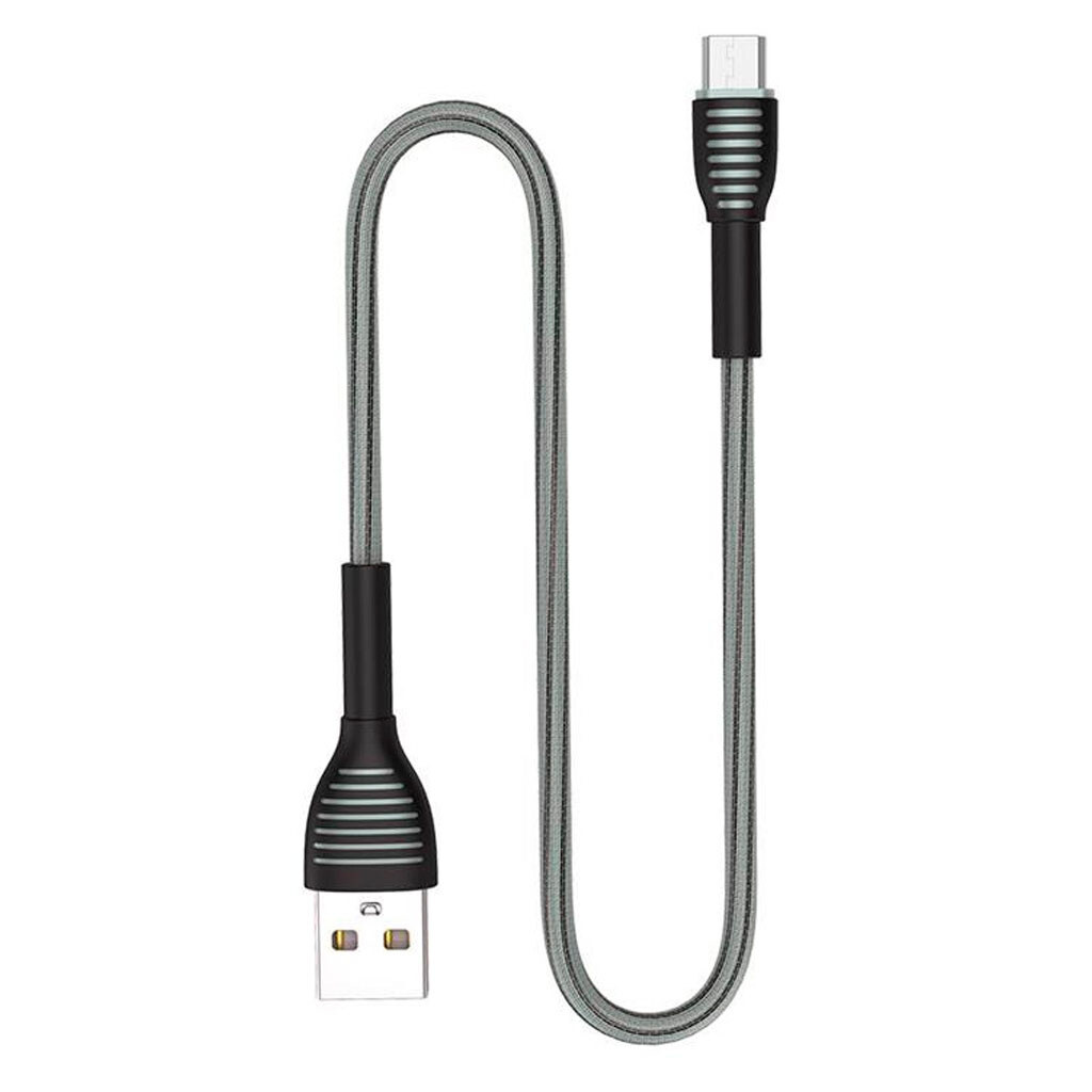 USB кабель ColorWay CBUM041, MicroUSB, 1.0 м., Серый - № 2 USB кабель ColorWay CBUM041, MicroUSB, 1.0 м., Серый - № 2