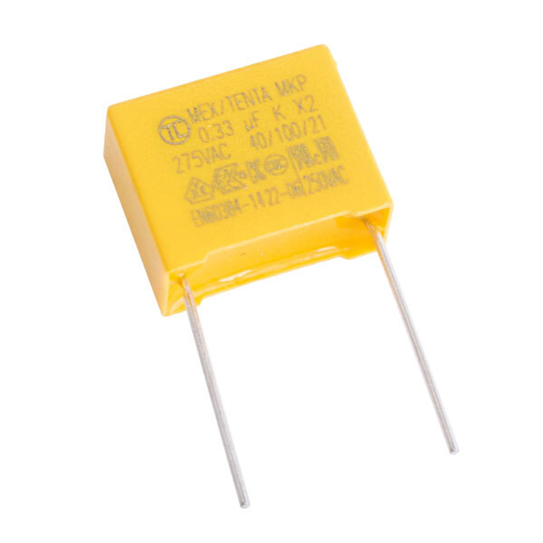 Конденсатор пленочный MKP(class X2) 330nF 275VAC 10% - № 1 Конденсатор пленочный MKP(class X2) 330nF 275VAC 10% - № 1