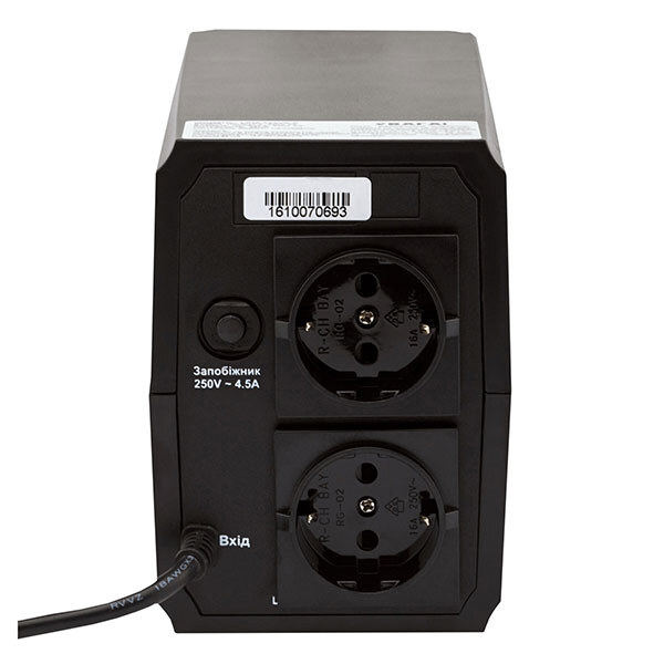 Безперебійний блок живлення LogicPower LPM-625VA-P, Чорний - № 2 Безперебійний блок живлення LogicPower LPM-625VA-P, Чорний - № 2