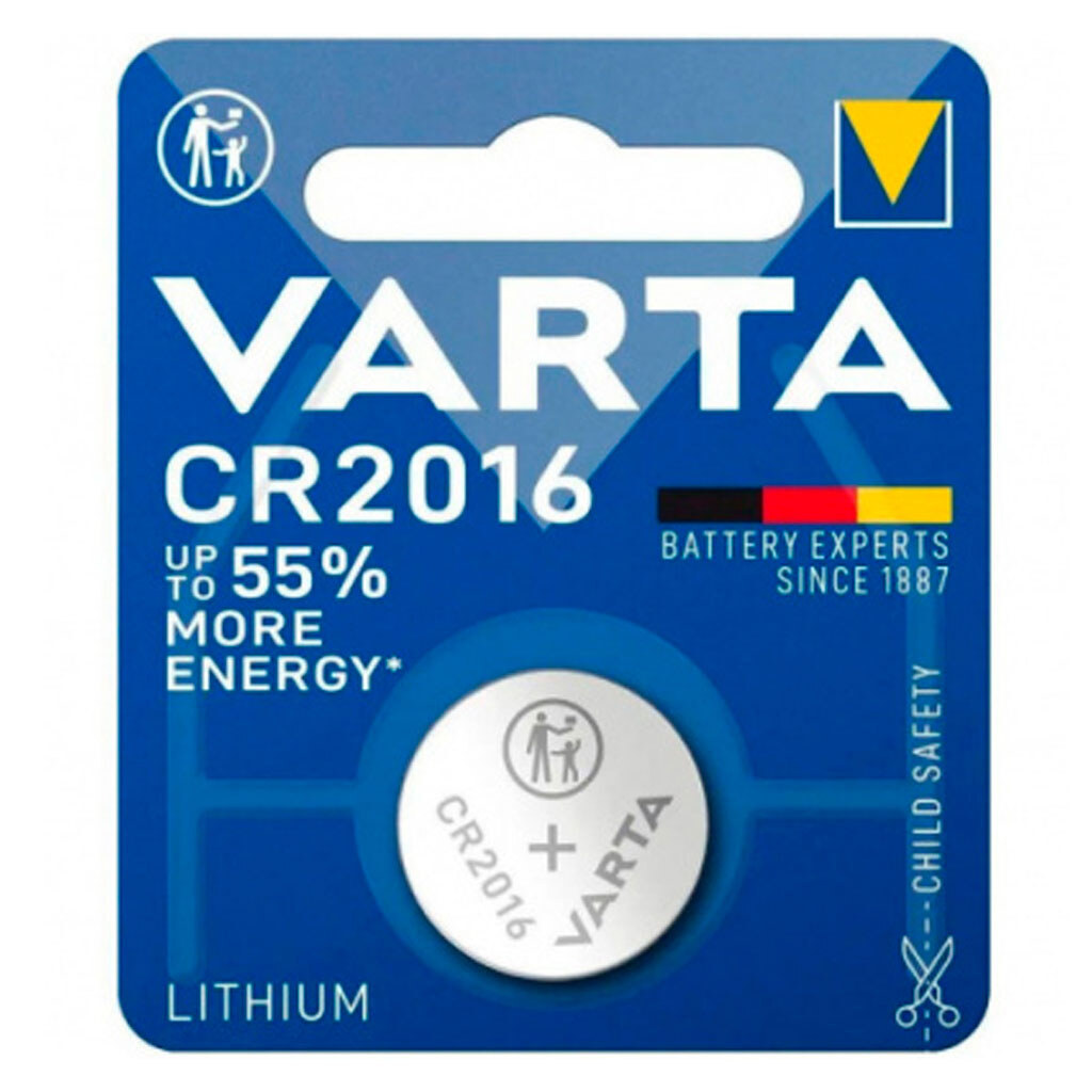 Батарейка Varta CR2016 - № 1 Батарейка Varta CR2016 - № 1