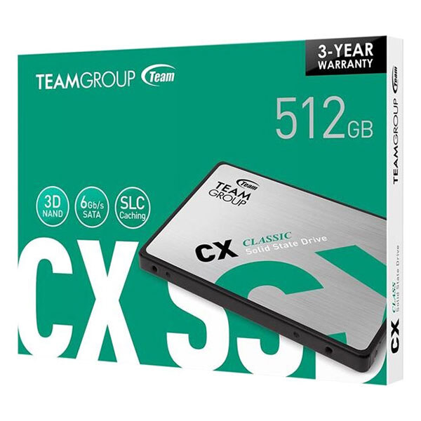 SSD диск Team CX2, 512 Гб. - № 4 SSD диск Team CX2, 512 Гб. - № 4