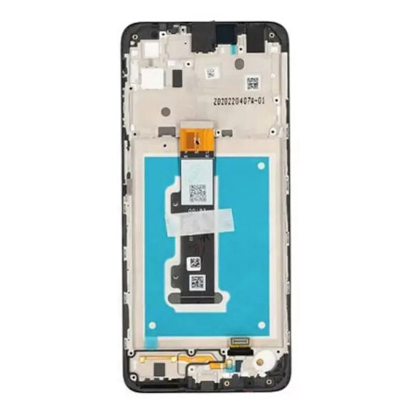 Дисплей (экран) Motorola XT2227 Moto E32, Original (100%), С сенсорным стеклом, С рамкой, Черный - № 2