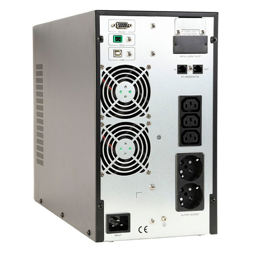 Бесперебойный блок питания EnerGenie EG-UPSO-2000, Черный - № 2 Бесперебойный блок питания EnerGenie EG-UPSO-2000, Черный - № 2