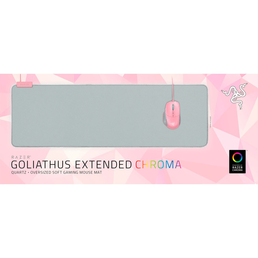 Коврик для мыши Razer Goliathus Chroma Extended Quartz, Серый - № 3 Коврик для мыши Razer Goliathus Chroma Extended Quartz, Серый - № 3