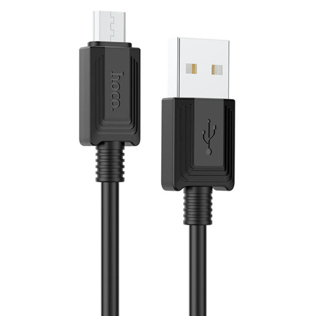 USB кабель Hoco X73, MicroUSB, 1.0 м., Черный - № 2 USB кабель Hoco X73, MicroUSB, 1.0 м., Черный - № 2