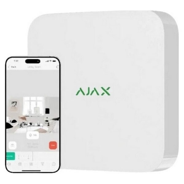 Видеорегистратор Ajax NVR, Белый - № 1 Видеорегистратор Ajax NVR, Белый - № 1