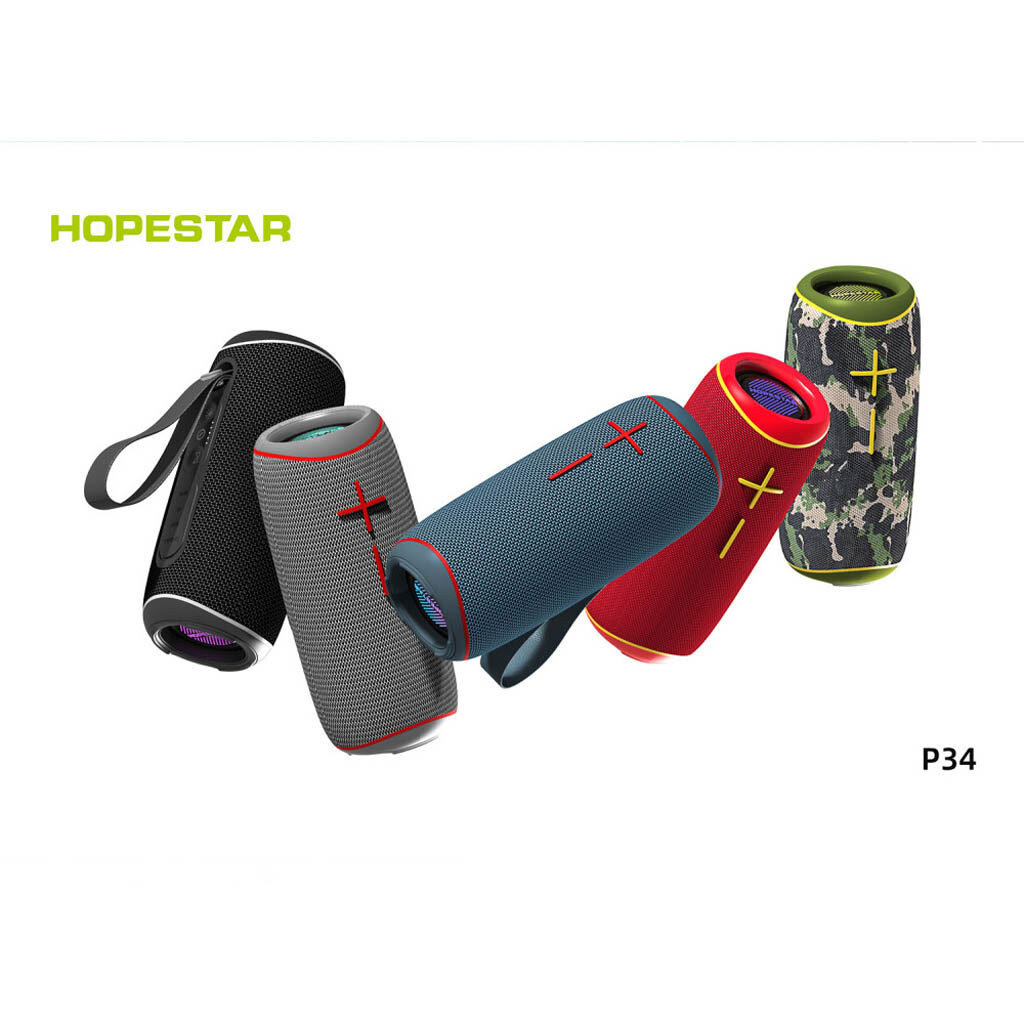 Портативная колонка Hopestar P34, Синий - № 3 Портативная колонка Hopestar P34, Синий - № 3